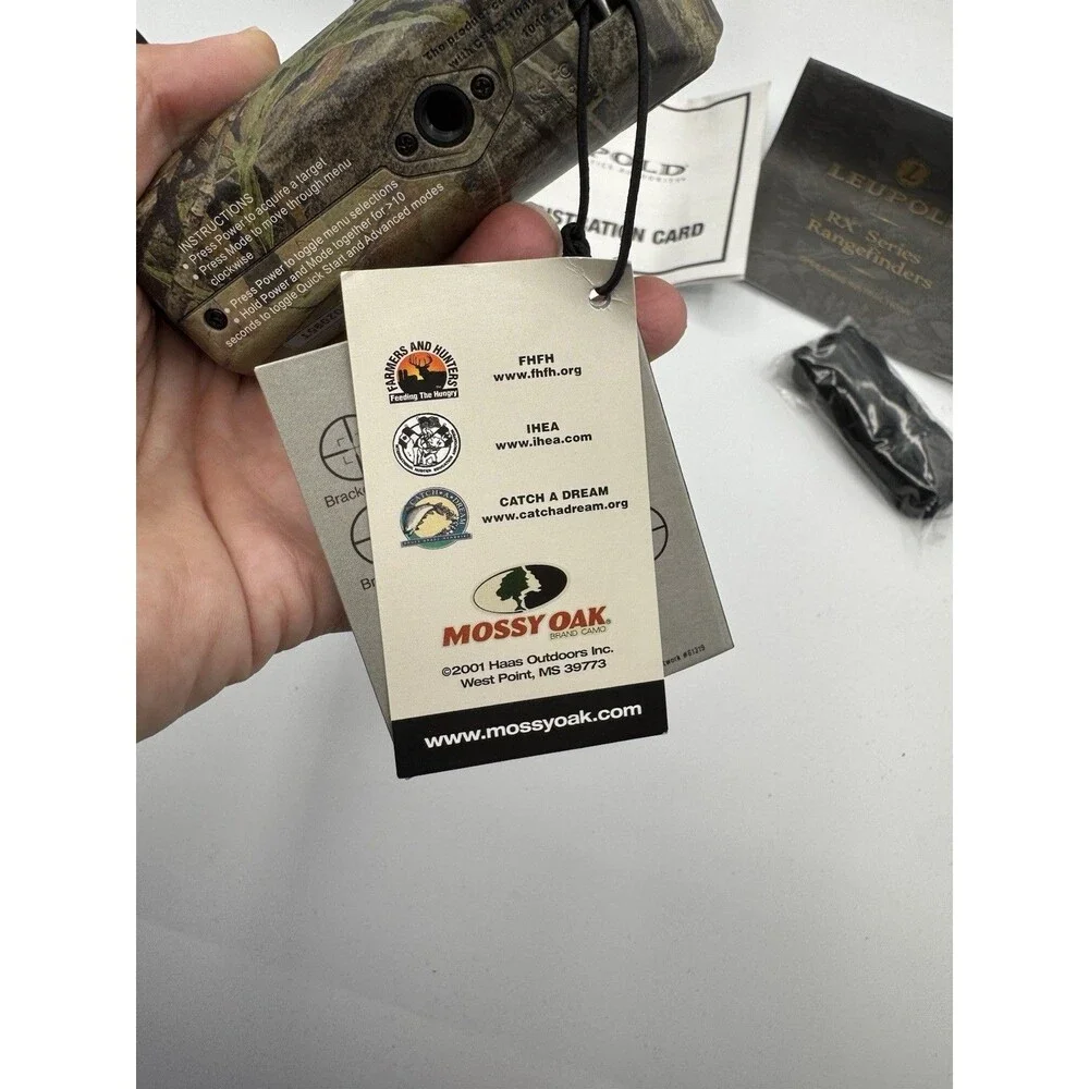 LEUPOLD RX-II TRUE BALLISTIC RANGE (TBR) LASER RANGEFINDER - Picture 14 of 16